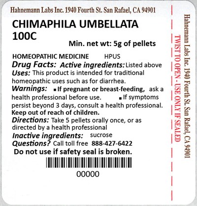 Chimaphila Umbellata 100C 5g.jpg Chimaphila Umbellata 100C 5g - Chimaphila Umbellata 100C 5g
